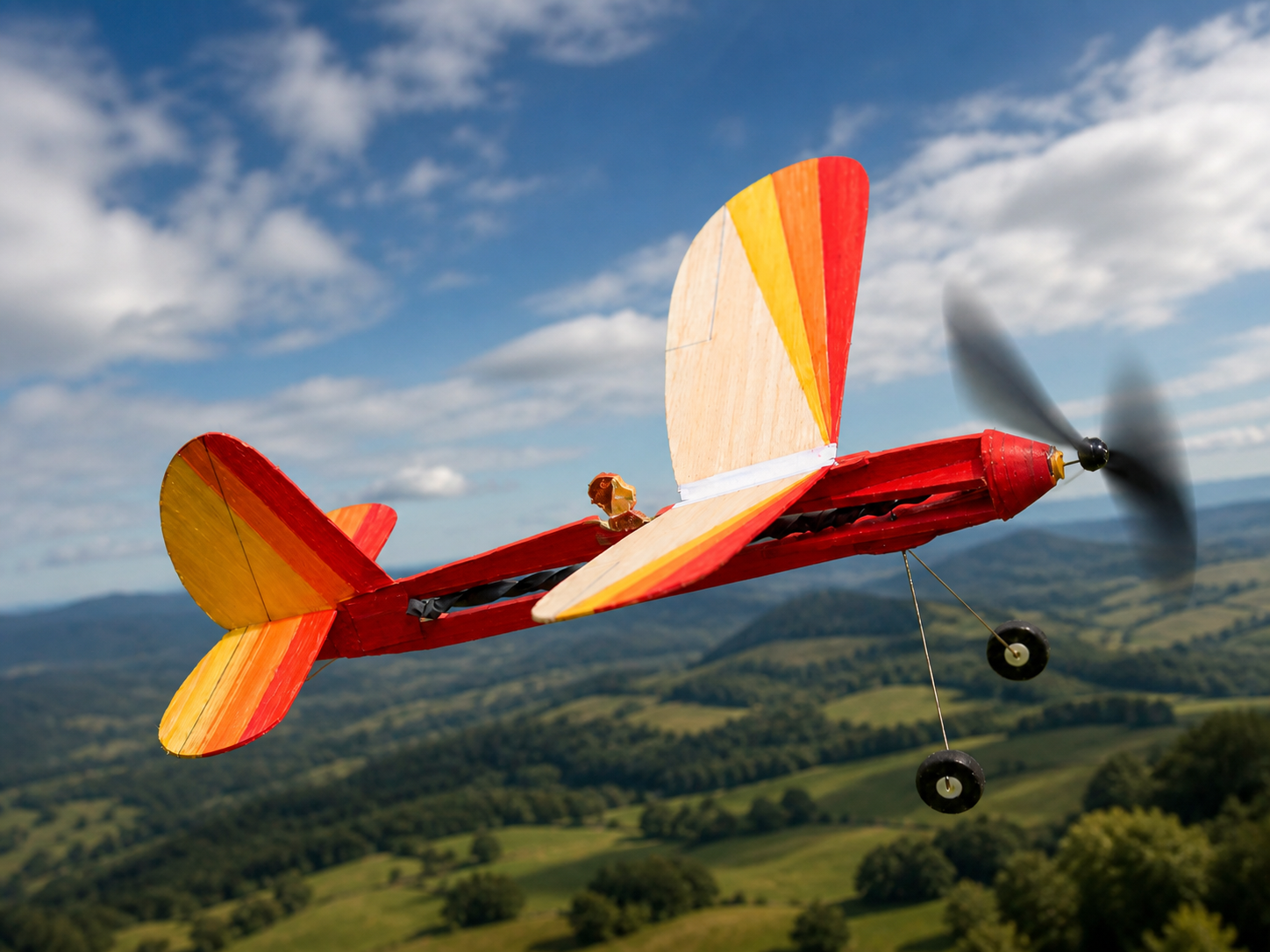 FREE Easy & Fun Model Airplane Plans - Balsa & Rubber Powered